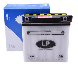 Accu Landport YB9B DRY (12V/9A)