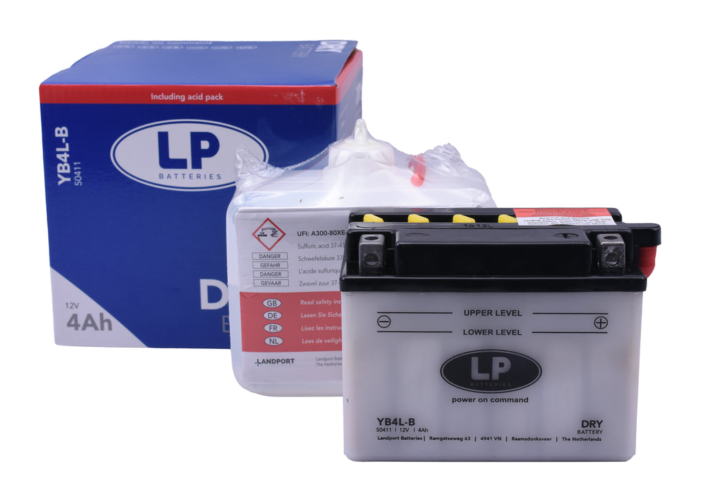 Accu Landport YB4L-B DRY (12V/4A)