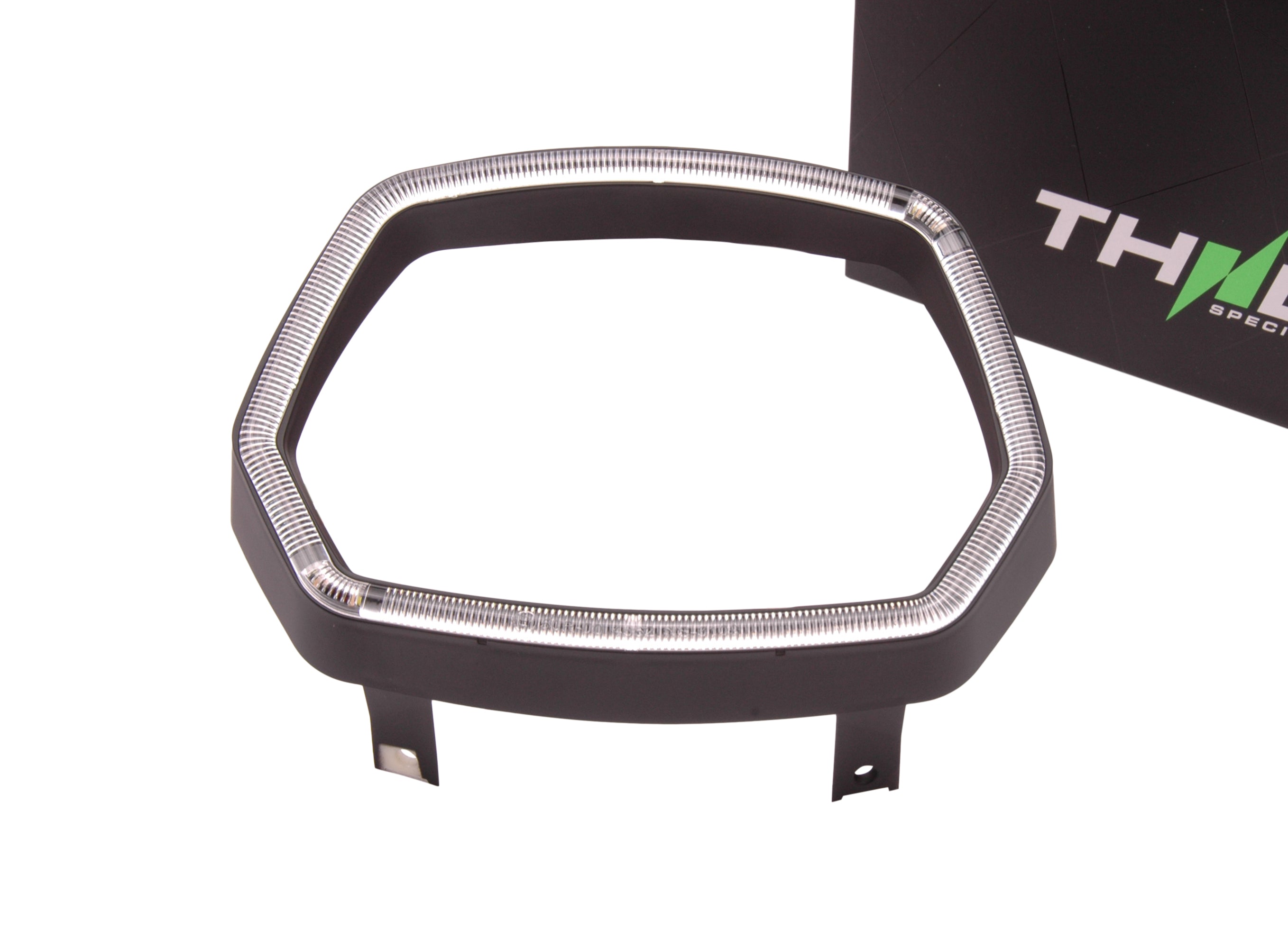 Koplamprand LED THNDR Mat Zwart | Vespa Sprint