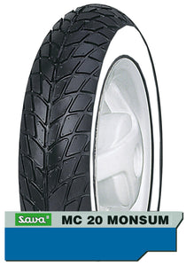 Buitenband 130/70-12 Mitas MC20 White wall