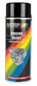 Spuitlak Motip Engine Paint Zwart (400ml)