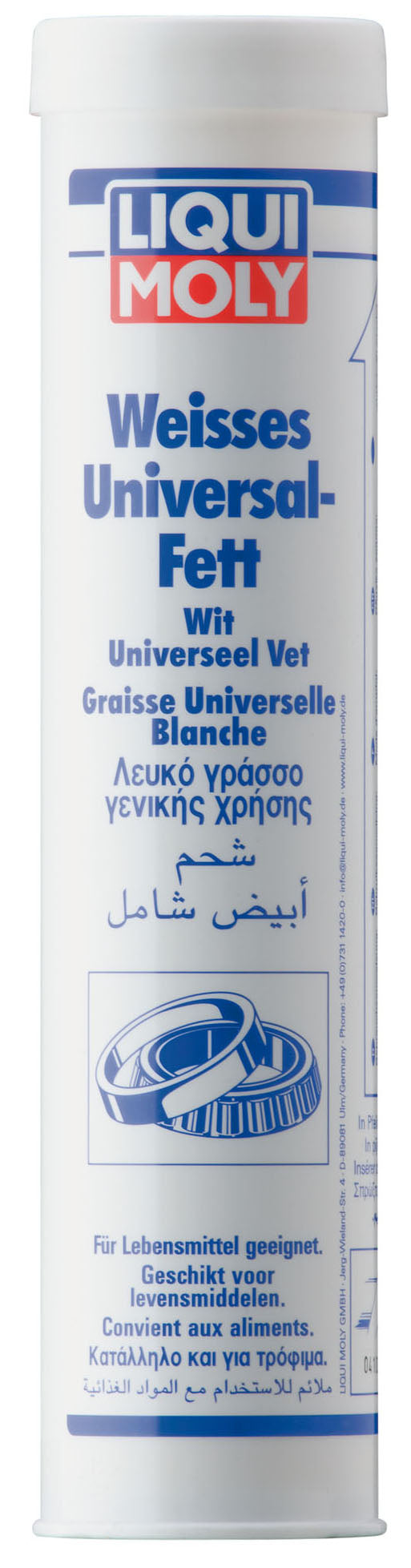 Vet Liqui Moly Universeel Witvet (400gr)