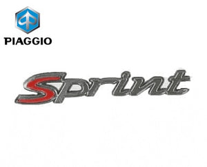 Embleem OEM "Sprint" Smoke 60mm | Vespa Sprint