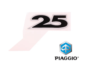 Embleem OEM "25" | Piaggio / Vespa