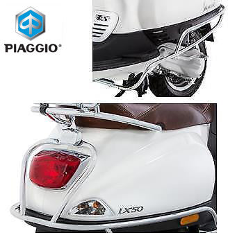 Achtervalbeugelset OEM Chroom | Vespa LX / LXV